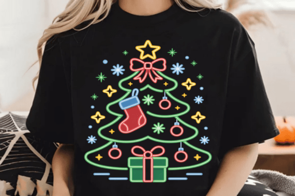 Download Neon Christmas Tree Coquette Bow PNG, - Coquette bow Collection
