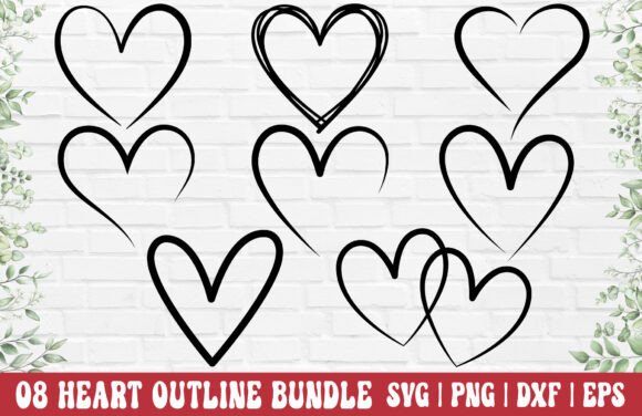 Download Heart Outline SVG PNG - Open Heart SVG - Pen Collection