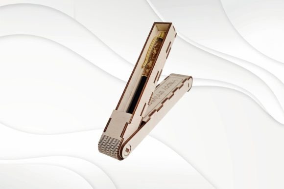 Download Gift Pen Box Case Ready Laser Cut Files. - Pen Collection