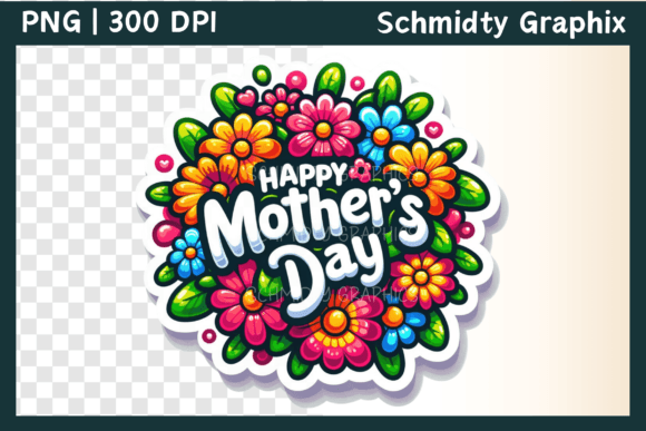 Download Happy Mother's Day Flower Clipart PNG - Mother's day Collection