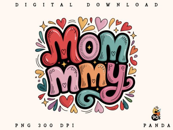 Download Brushstroke Mommy, Hand Drawn Mommy Png - Hand Collection