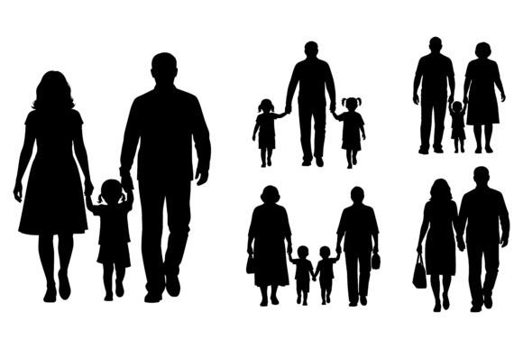 Download People Walking Holding Hands Family - Hand Collection